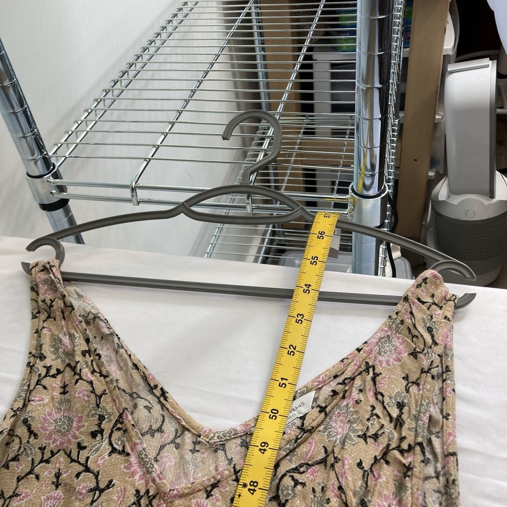 Lucky Brand Women's Floral Boho Maxi Dress Size S Boho Hippie Festival Flowy - Picture 3 of 12
